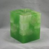 Lumanari Decorative, Lumanari Cubix Mare din Emerald
